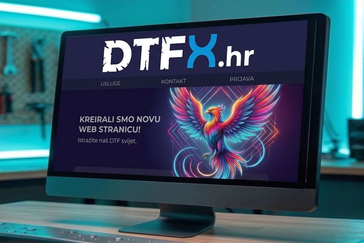 Nova internet stranica dtfX.hr – DTF tisak i UV DTF naljepnice