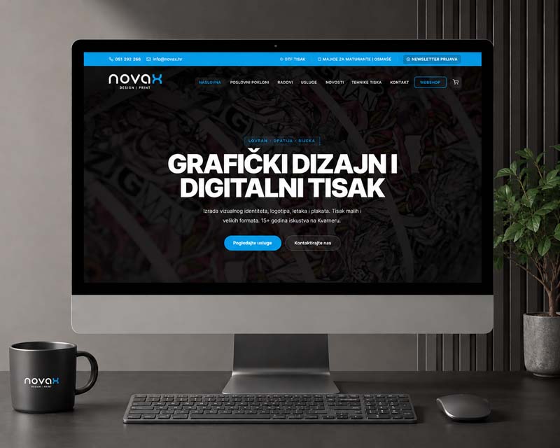 Novi web novax.hr
