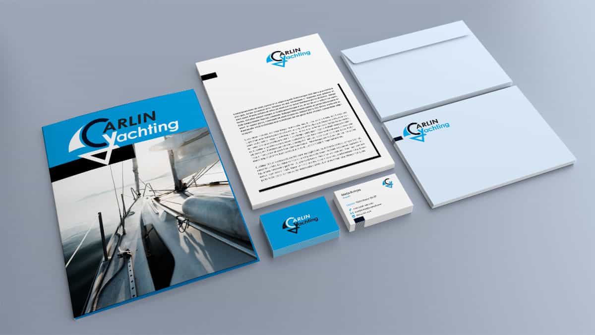 Vizualni identitet Carlin Yachting