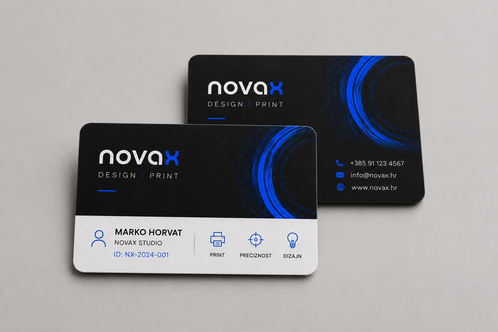 PVC vizitke / članske iskaznice – Novax Lovran