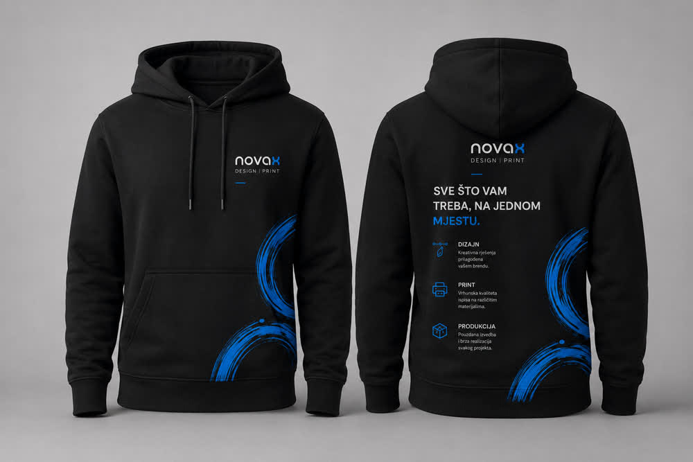 Majice s kapuljačom s tiskom – Novax Lovran