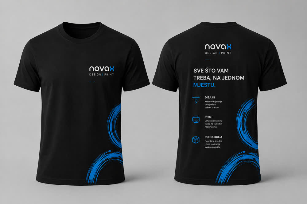 Kratke majice s tiskom – Novax Lovran