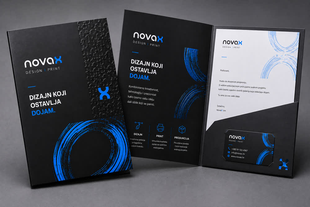 Mape / Fascikle s tiskom – Novax Lovran