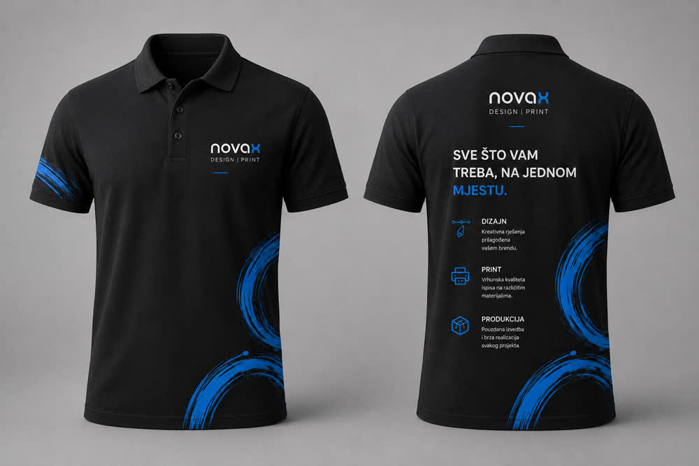 Polo majice s tiskom – Novax Lovran