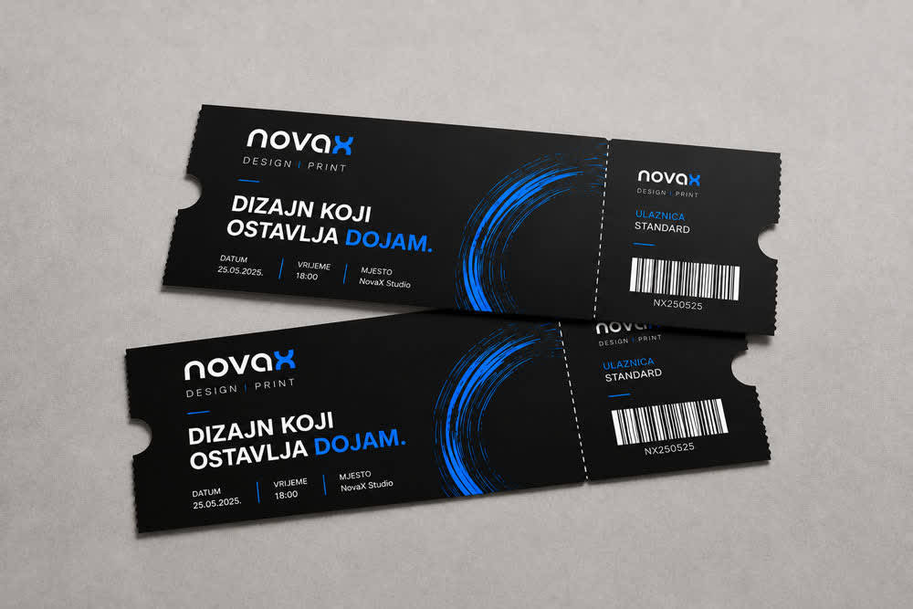 Tisak ulaznica – Novax Lovran