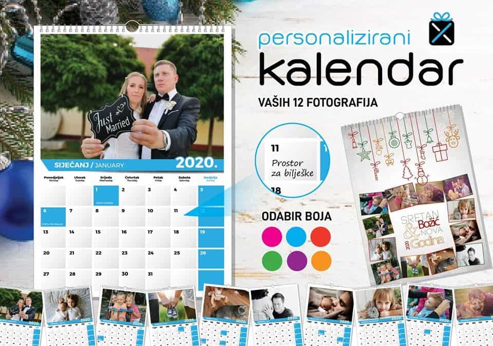 Personalizirani kalendari 2020.